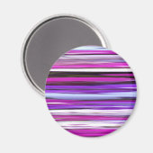 Abstracte #2: Paarse vervagen Magneet (Voorkant / Achterkant)