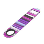 Abstracte #2: Paarse vervagen Speed Flessenopener (Voorkant Gekanteld)