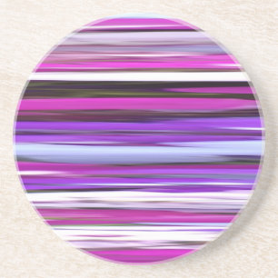 Abstracte #2: Paarse vervagen Zandsteen Onderzetter