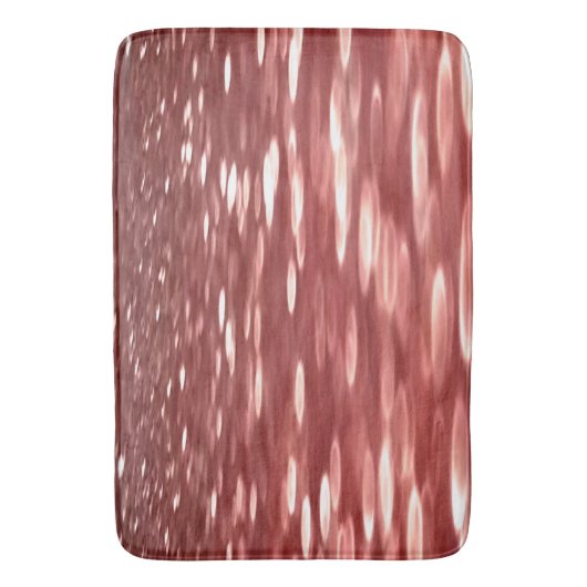 Abstracte #2: Rode vervaging Badmat (Voorkant Verticaal)