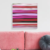 Abstracte #2: Rode vervaging Canvas Afdruk (Insitu (Woonkamer))