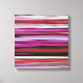 Abstracte #2: Rode vervaging Canvas Afdruk (Voorkant)