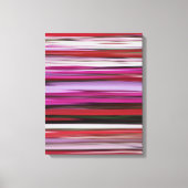 Abstracte #2: Rode vervaging Canvas Afdruk (Voorkant)