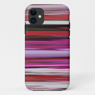 Abstracte #2: Rode vervaging iPhone 11 Hoesje