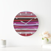 Abstracte #2: Rode vervaging Grote Klok (Huis)