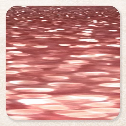Abstracte #2: Rode vervaging Kartonnen Onderzetters (Voorkant)