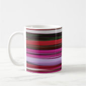 Abstracte #2: Rode vervaging Koffiemok (Links)