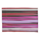 Abstracte #2: Rode vervaging Kussensloop (Voorkant)