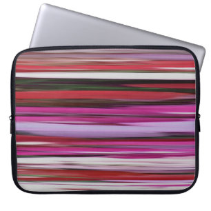 Abstracte #2: Rode vervaging Laptop Sleeve