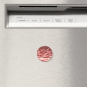 Abstracte #2: Rode vervaging Magneet (Insitu (Vaatwasser))