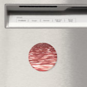Abstracte #2: Rode vervaging Magneet (Insitu (Vaatwasser))