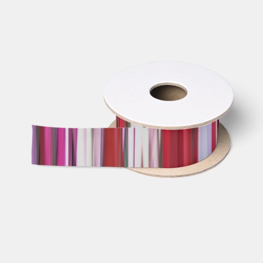 Abstracte #2: Rode vervaging Satijnen Lint (Spoel)