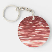 Abstracte #2: Rode vervaging Sleutelhanger (Voorkant)