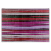 Abstracte #2: Rode vervaging Snijplank (Voorkant)