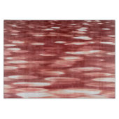 Abstracte #2: Rode vervaging Snijplank (Voorkant)