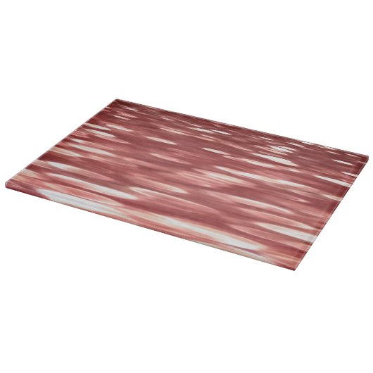 Abstracte #2: Rode vervaging Snijplank (Hoek)