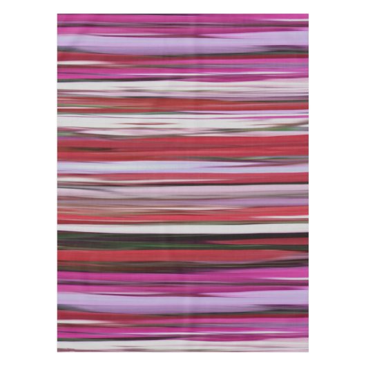 Abstracte #2: Rode vervaging Tafelkleed (Voorkant)
