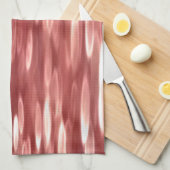 Abstracte #2: Rode vervaging Theedoek (Quarter Fold)