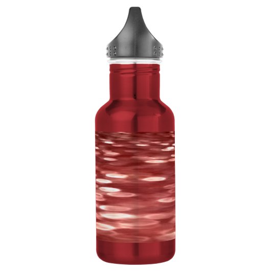 Abstracte #2: Rode vervaging Waterfles (Links)
