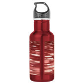 Abstracte #2: Rode vervaging Waterfles (Achterkant)