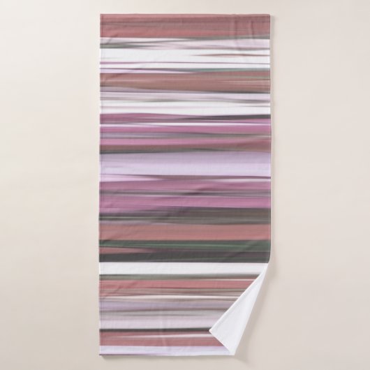 Abstracte #2: Roze vervaging Badhanddoek (Badhanddoek)