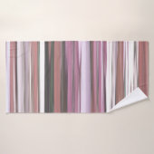 Abstracte #2: Roze vervaging Badhanddoek (Badhanddoek)