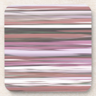 Abstracte #2: Roze vervaging Bier Onderzetter