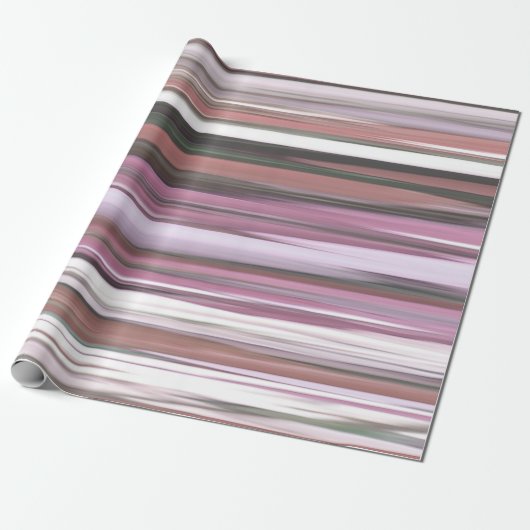 Abstracte #2: Roze vervaging Cadeaupapier (Uitgerold)