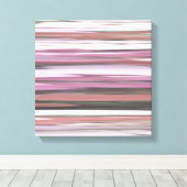 Abstracte #2: Roze vervaging Canvas Afdruk (Insitu (Houten vloer))