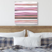 Abstracte #2: Roze vervaging Canvas Afdruk (Insitu (Slaapkamer))