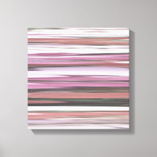 Abstracte #2: Roze vervaging Canvas Afdruk (Voorkant)