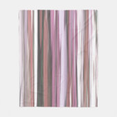 Abstracte #2: Roze vervaging Fleece Deken (Voorkant)