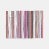 Abstracte #2: Roze vervaging Fleece Deken (Voorkant (Horizontaal))
