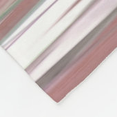 Abstracte #2: Roze vervaging Fleece Deken (Hoek)