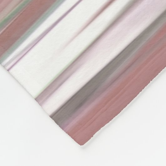 Abstracte #2: Roze vervaging Fleece Deken (Hoek)