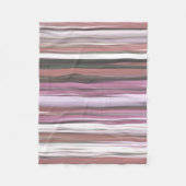Abstracte #2: Roze vervaging Fleece Deken (Voorkant)