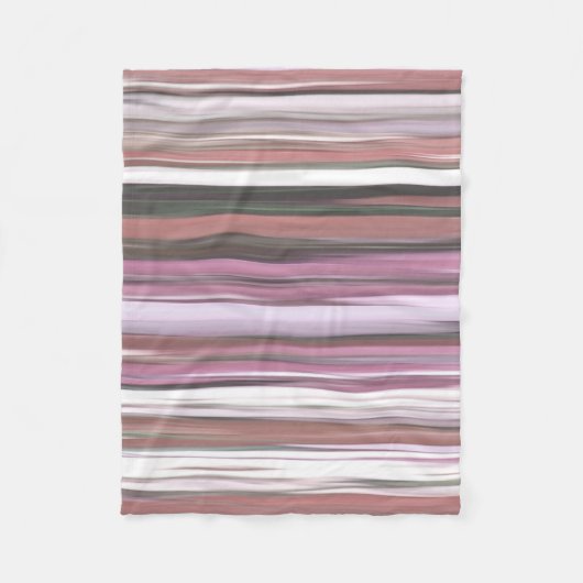 Abstracte #2: Roze vervaging Fleece Deken (Voorkant)