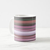 Abstracte #2: Roze vervaging Koffiemok (Voorkant links)