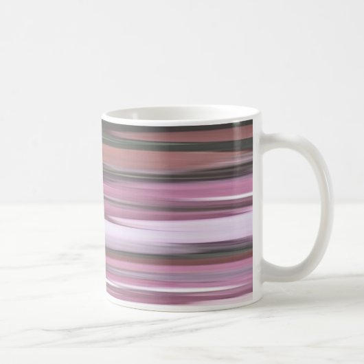 Abstracte #2: Roze vervaging Koffiemok (Rechts)