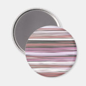 Abstracte #2: Roze vervaging Magneet (Voorkant / Achterkant)