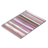 Abstracte #2: Roze vervaging Notitieboek (Linkerzijde)