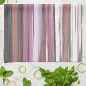 Abstracte #2: Roze vervaging Theedoek (Gevouwen)