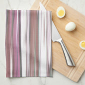 Abstracte #2: Roze vervaging Theedoek (Quarter Fold)