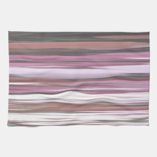Abstracte #2: Roze vervaging Theedoek (Horizontaal)