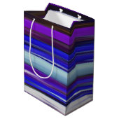 Abstracte #2: Ultravioletvervaging Medium Cadeauzakje (Achterkant Gekanteld)