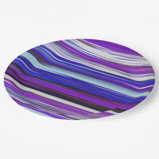 Abstracte #2: Ultravioletvervaging Papieren Bordje (Gekanteld)