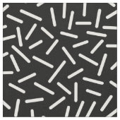 Abstracte 300117 - White on Black Stof (Close Up)