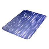 Abstracte #3: Blauwe shimmer Badmat (Gekanteld)