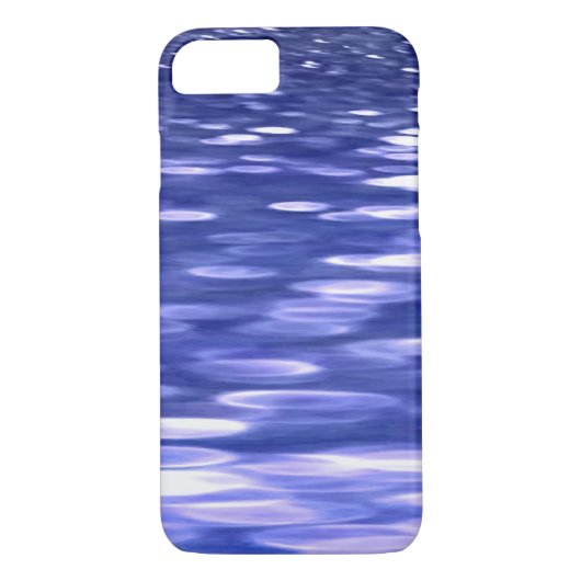Abstracte #3: Blauwe shimmer Case-Mate iPhone Case (Achterkant)