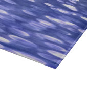Abstracte #3: Blauwe shimmer Snijplank (Hoek)